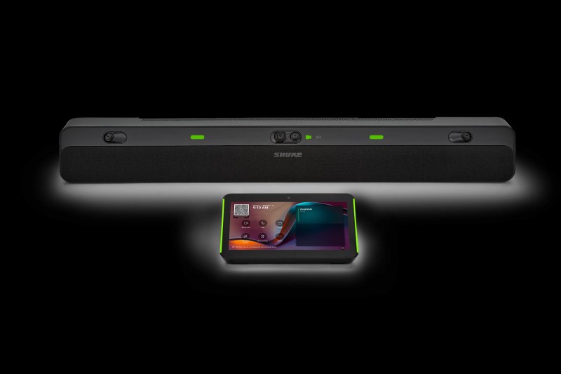 Shure IntelliMix Bar Pro all-in-one video bar for large meeting rooms